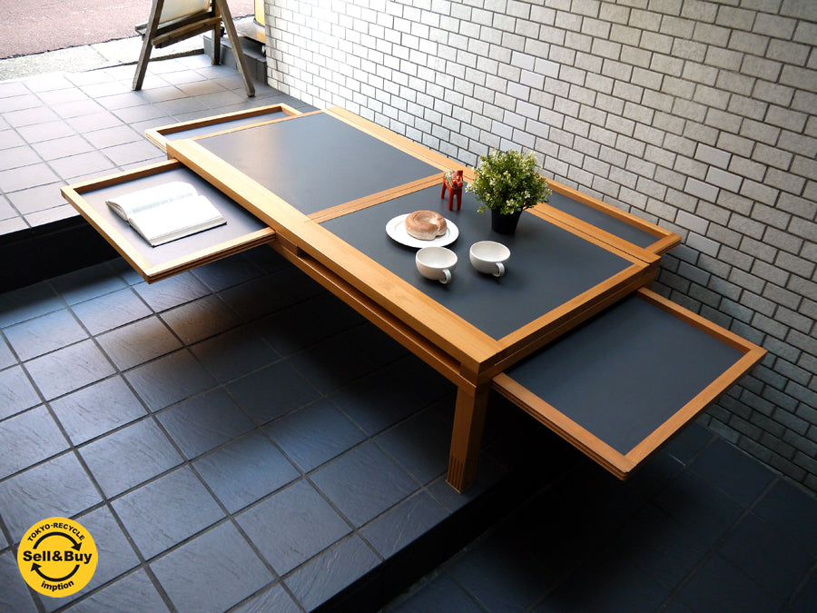 Bellato テトラテーブル Tetra table HEXA Par6 basse Bernard Vuarnesson コーヒーテーブル エクステンション天板 イタリア ラージサイズ 　中古品 買い取りしました！ 自由が丘店 出張買取もお任せください。