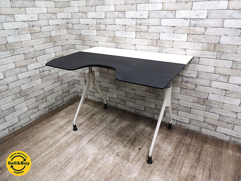ハーマンミラー Herman Miller エンベロップデスク スライド天板 & 高さ調節機能 Envelop Desk ビルスタンフ & ジェフウェバー ～ 人間工学に基づき設計された身体の負担を軽減するデスク ～ 【 買取と販売とレンタルのお店 】