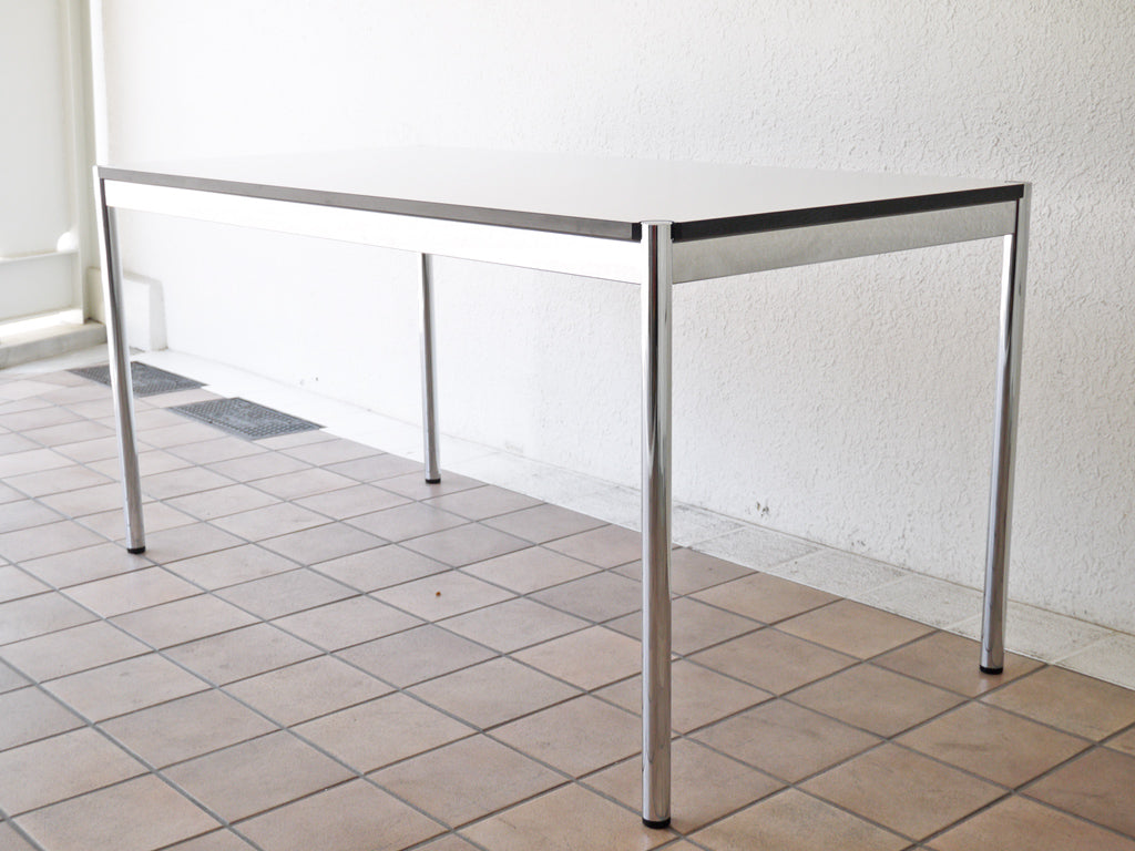 USMハラー USM Haller モジュラーファニチャー Modular Furniture ハラーテーブル W150 ホワイトラミネート天板  中古品 買い取りしました。
