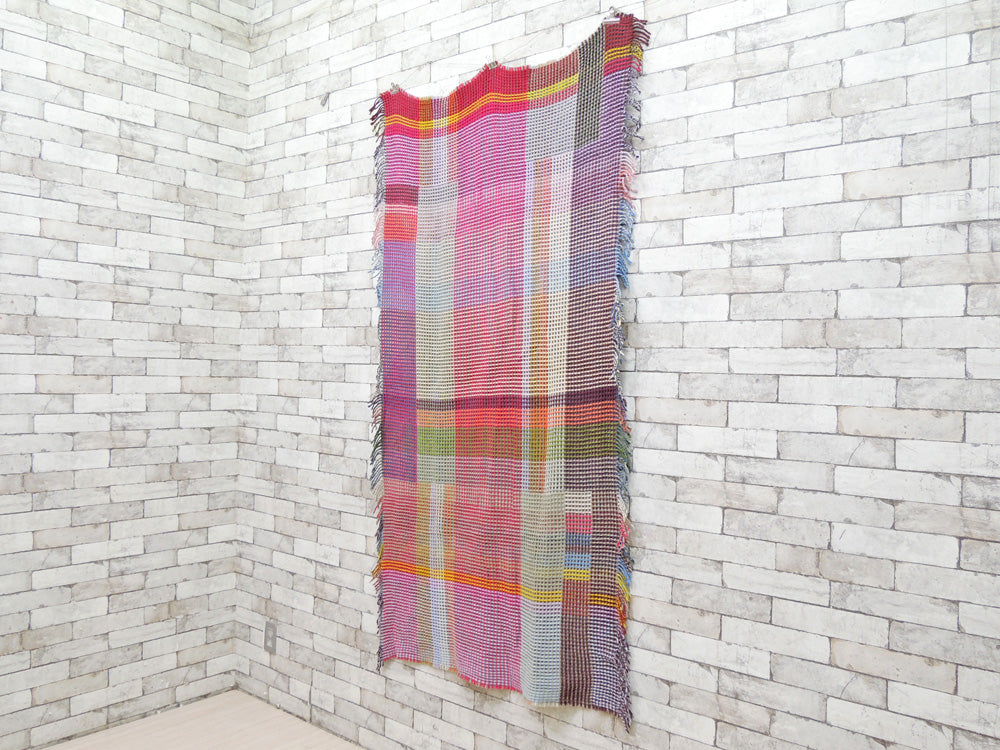 ウォレスアンドスウェル WALLACE#SEWELL ブランケット WOOLBASKET THROW スモールサイズ SMALL 95×180cm イギリス エイチピーデコ H.P.DECO 取扱  中古品 買い取りしました。