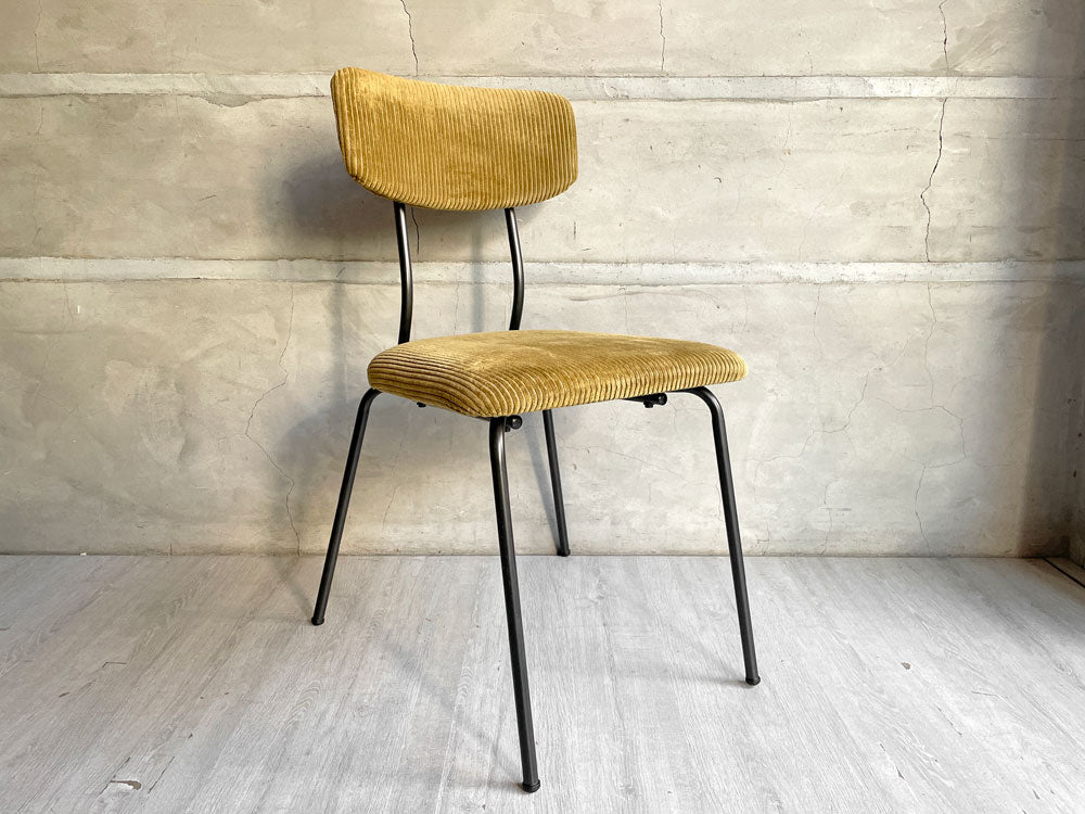 ジャーナルスタンダードファニチャー journal standard Furniture j.s.F ヘンリー HENRY ダイニングチェア サイドチェア コーデュロイ アイアン 廃番 中古品 買い取りしました。