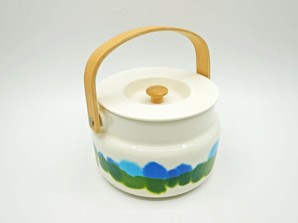 マリメッコ marimekko サーパイバキリヤ Saapaivakirja サービングポット オイバトイッカ Oiva Toikka × アイノ マイヤ・メトソラ 北欧食器 廃番 中古品 買い取りしました。