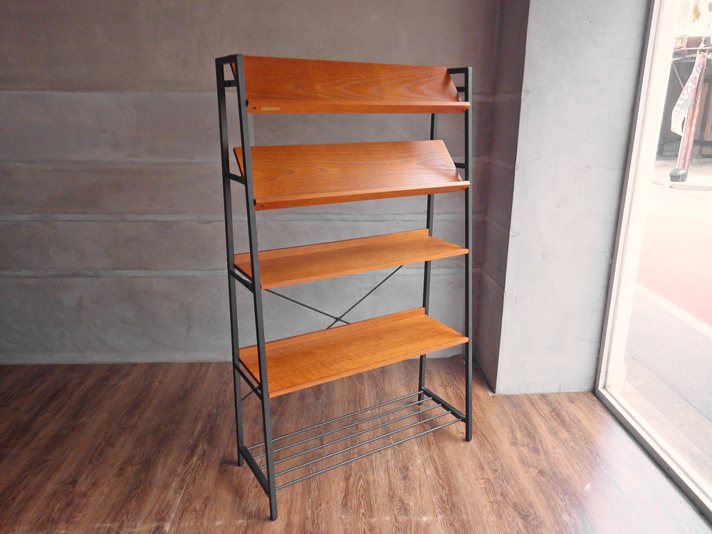 ニコアンド niko and… リビング テリトリー LIVING TERRITORY シェルフ 本棚 立て掛け式 定価31,219円 中古品 買い取りしました。