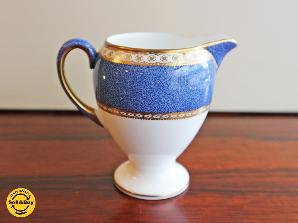 ウェッジウッド WEDG WOOD ユーランダーパウダー ブルー ミルクピッチャー 買い取りしました。