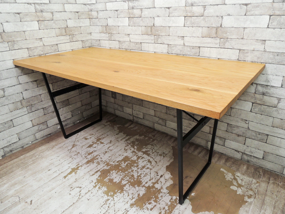 アデペシュ a.depeche スプレム splem ダイニングテーブル オーク無垢材 W160cm 参考定価:12.1万円 中古品 買い取りしました。