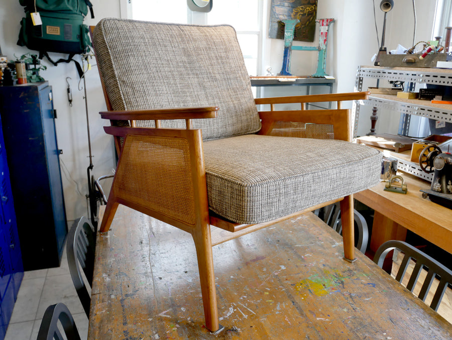 アクメファニチャー ACME Furniture ウィッカー WICKER ラウンジチェア LOUNGE CHAIR ラタン ハックベリー材 西海岸スタイル 定価 : ￥79,500- ～暮らしに溶け込む優しい空気を纏った西海岸スタイル～