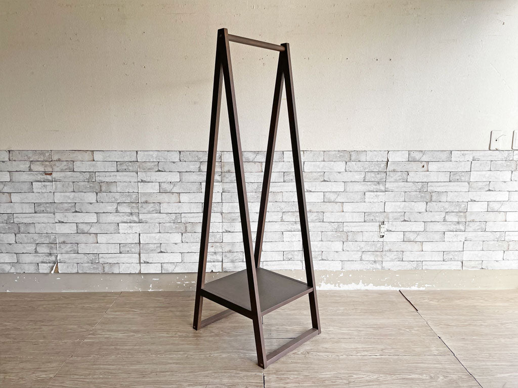 無印良品 MUJI コートハンガー タモ材 ハンガーラック ブラウン W44cm 廃番 中古品 買い取りしました。