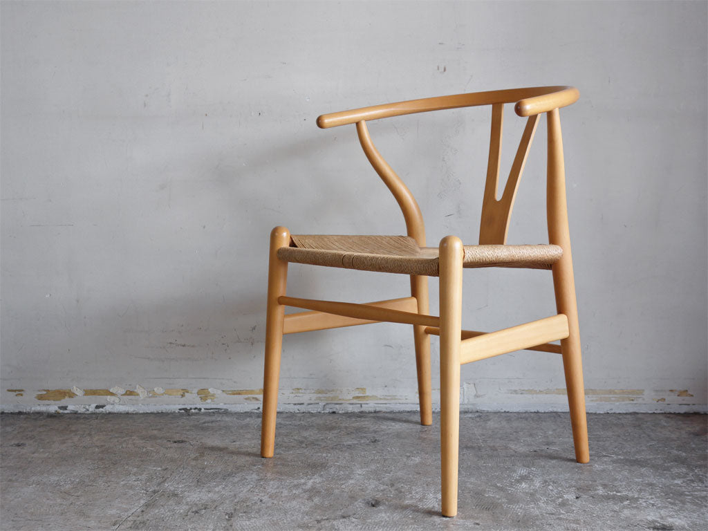 カールハンセン＆サン Carl Hansen & son Yチェア CH24 ビーチ材 クリアラッカー仕上げ ハンス・J・ウェグナー デンマーク 北欧家具 中古品 買い取りしました。