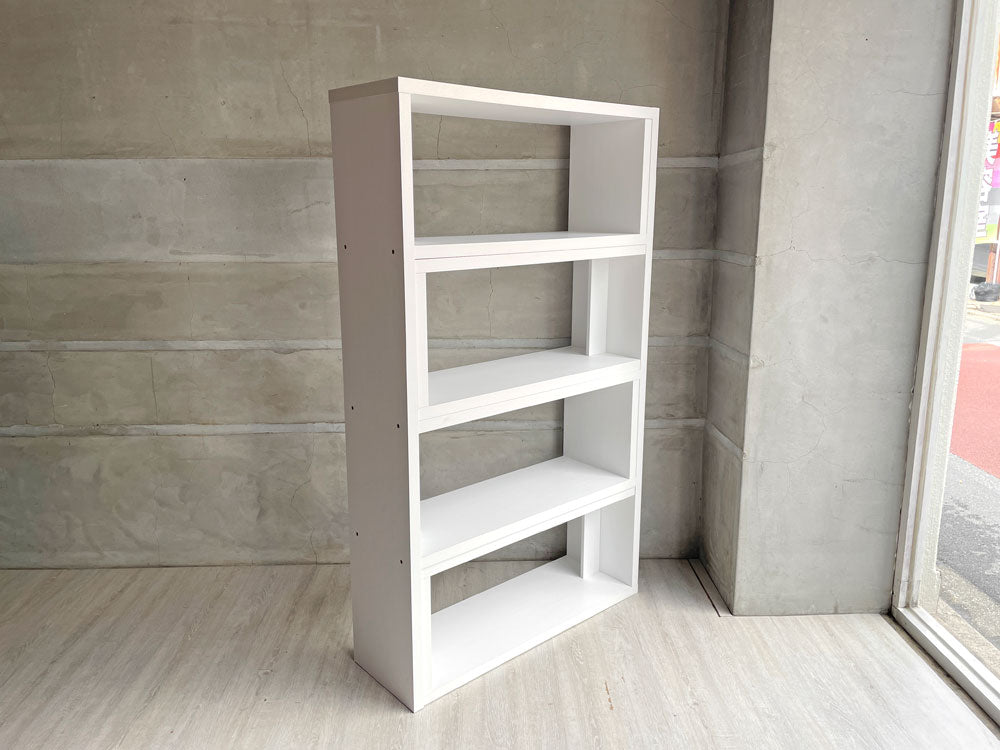 フランフラン Francfranc リトモ シェルフ L ホワイト スライドシェルフ W90～144cm 定価￥52,000-  中古品 買い取りしました。