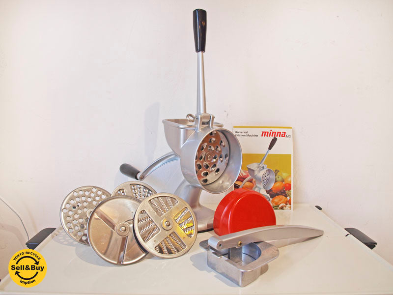 BRAUCKE PRODUCT minna M3 手動式フードプロセッサー ユニバーサルキッチンマシーン ドイツ 　中古品 買い取りしました。下北沢店 出張買取もお任せ下さい。