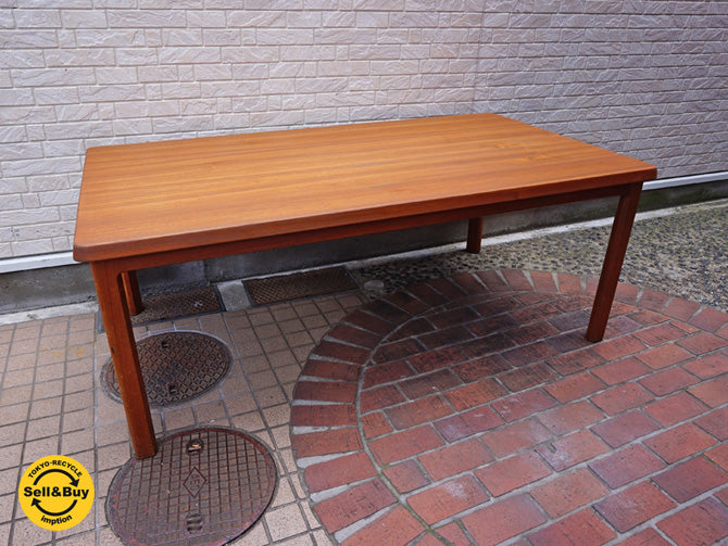 ジャパンビンテージ チーク無垢材 ダイニングテーブル 買い取りしました。祖師ヶ谷大蔵店 出張買取もお任せ下さい。