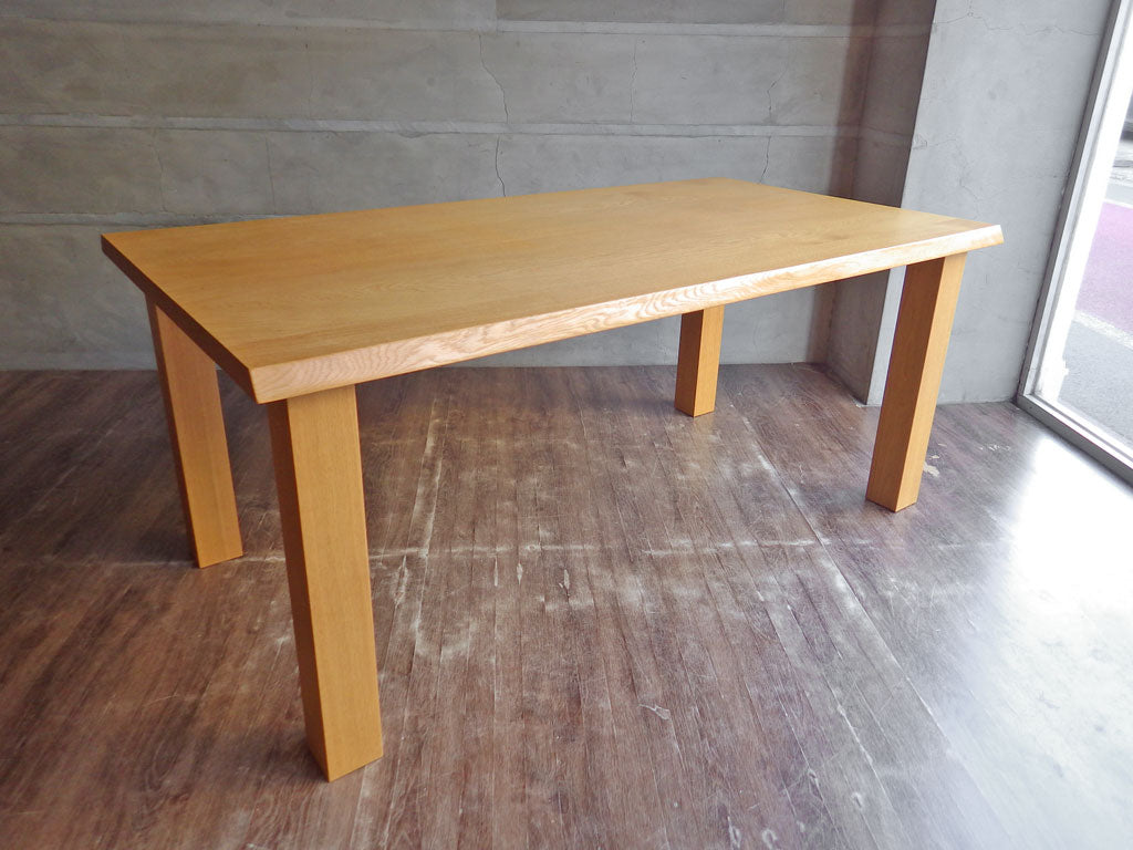 KAGURA 家具蔵 VINTAGE ヴィンテージ オーク無垢材 ダイニングテーブル ナチュラル W165cm 中古品 買い取りしました。