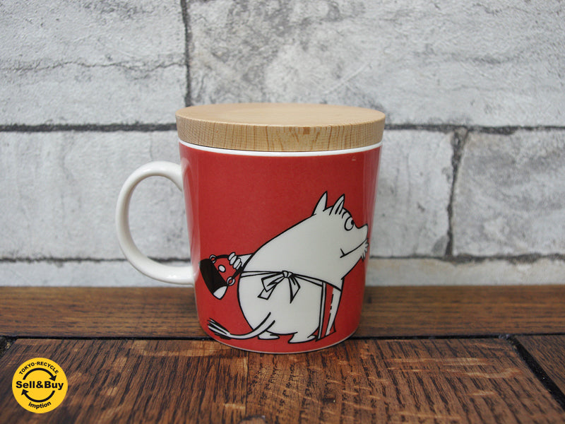 アラビア ARABIA ムーミンマグ カップ ムーミンママ Moomin mama ターフーミリ85 蓋付き 廃盤 希少 中古品 買い取りしました。祖師谷大蔵店 出張買取もお任せ下さい。