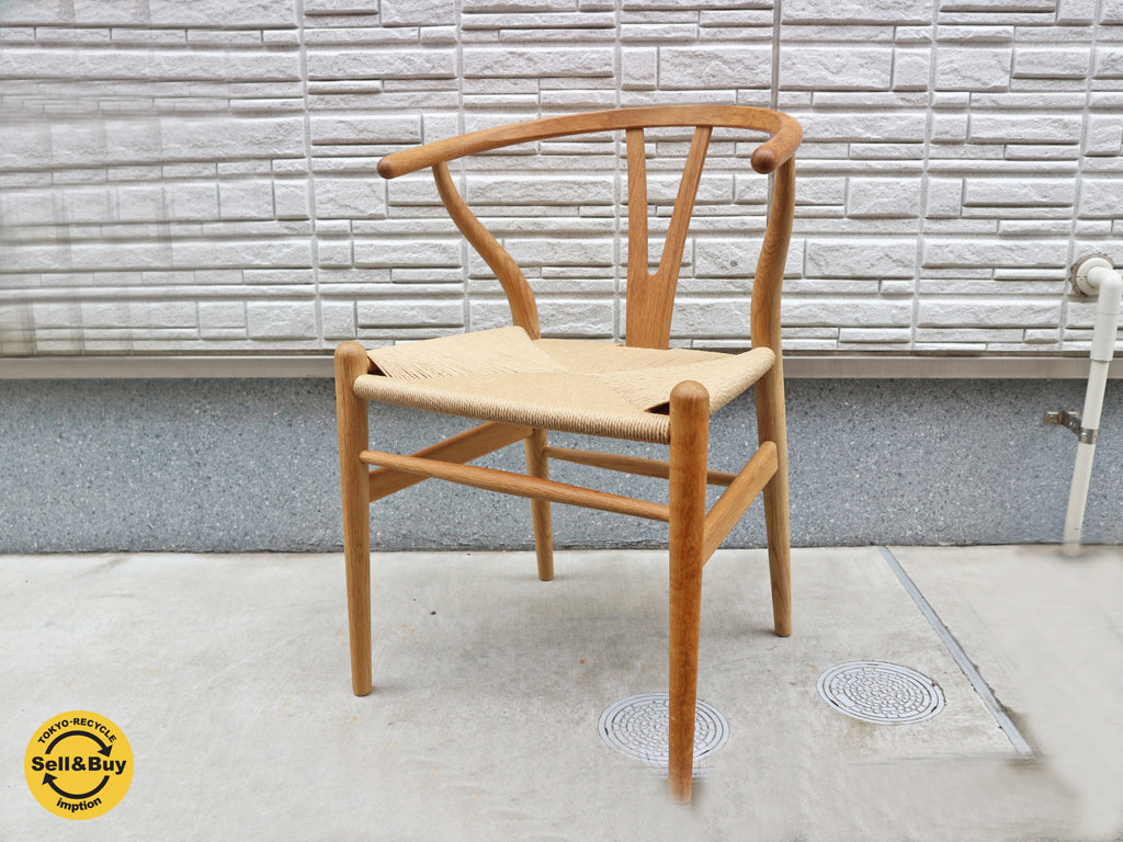 カールハンセン＆サン Carl Hansen & son Yチェア CH24 ハンス・J・ウェグナー Hans J. Wener オーク材 オイルフィニッシュ 北欧 デンマーク   買い取りしました。