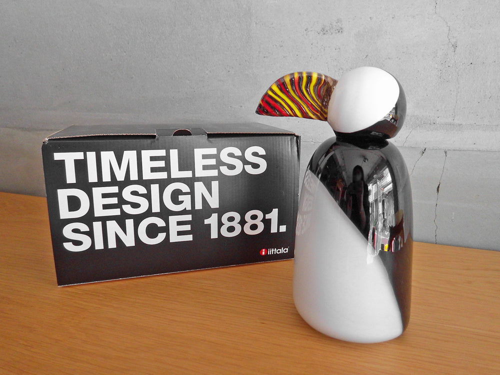 イッタラ iittala バード Bird パフィン Puffin ホワイト 2018年 MOG 限定 300体 オイバ トイッカ Oiva Toikka 中古品 買い取りしました。