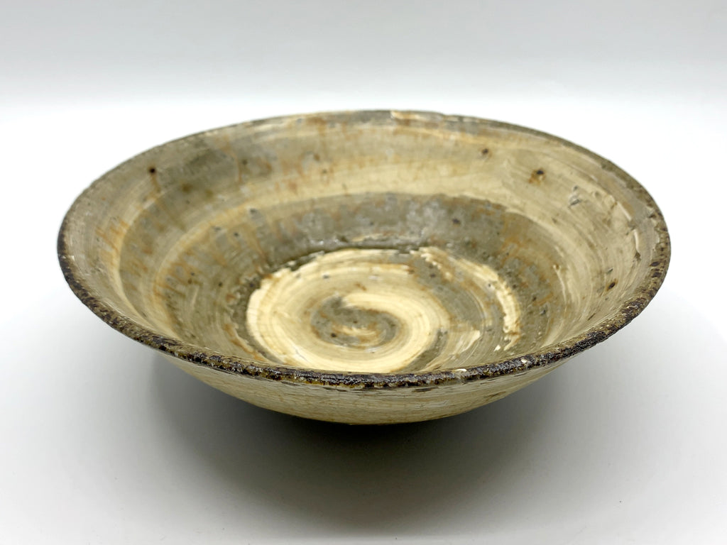 尾形アツシ 刷毛目 中鉢 ボウル 直径20.5cm 現代作家 中古品  買い取りしました。
