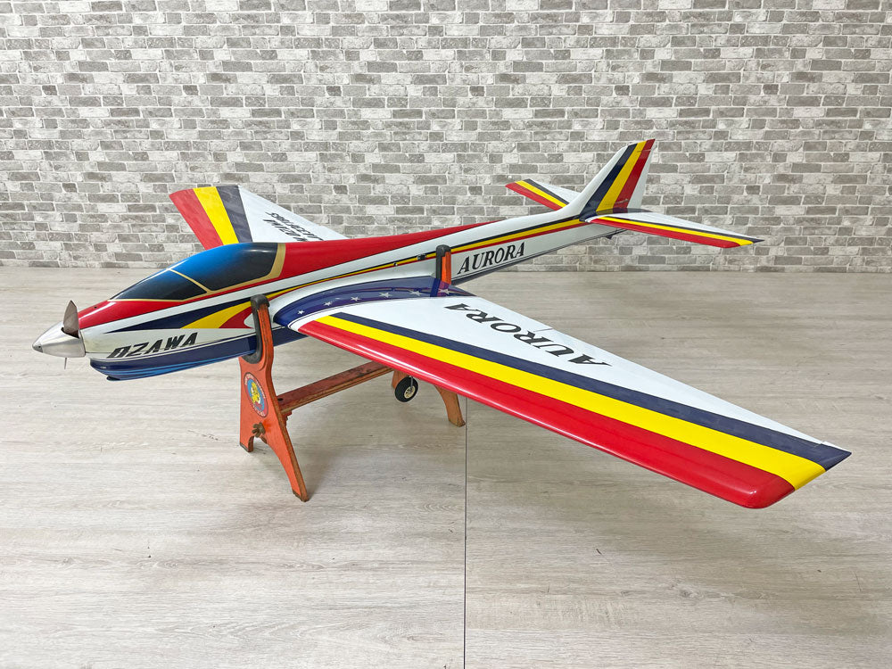 加藤無線 MK オーロラ Aurora 60 ラジコン 飛行機 バルサキット 完成品 絶版 現状品 中古品 買い取りしました。