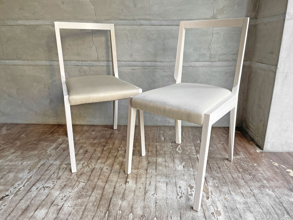 カッシーナ イクスシー Cassina ixc. イーストバイイーストウエスト East by Eastwest ジャスミン JASMIN ダイニングチェア 2脚セット 廃番 A 中古品 買い取りしました。