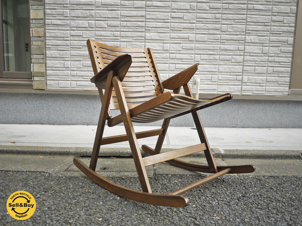 レックス REX フォールディング ロッキングチェア Folding Rocking Chair 折畳みチェア   買い取りしました。経堂店 出張買取もお任せ下さい。