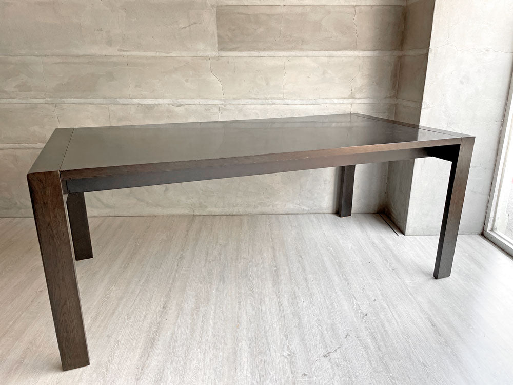 ワイスワイス WISE WISE YS-104 ダイニングテーブル オーク材 ウレタン塗装 W180cm 定価￥170,000-   中古品 買い取りしました。