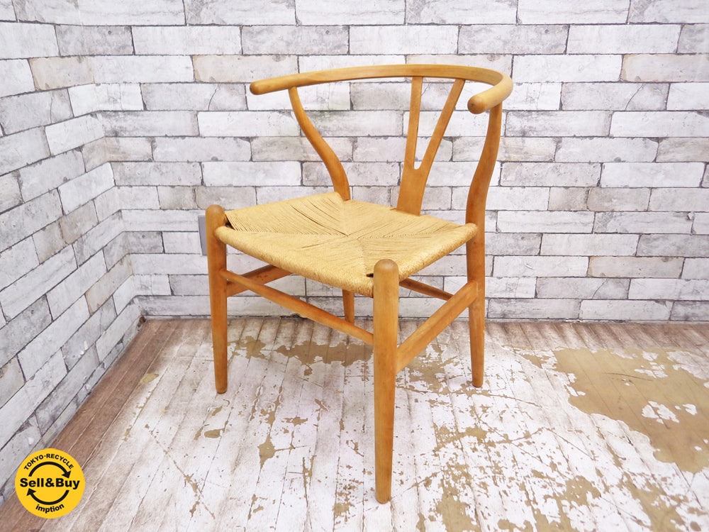 カールハンセン＆サン Carl Hansen & son Yチェア CH24 ハンス・J・ウェグナー Hans J. Wegner ビーチ材 北欧 デンマーク  中古品 買い取りしました。