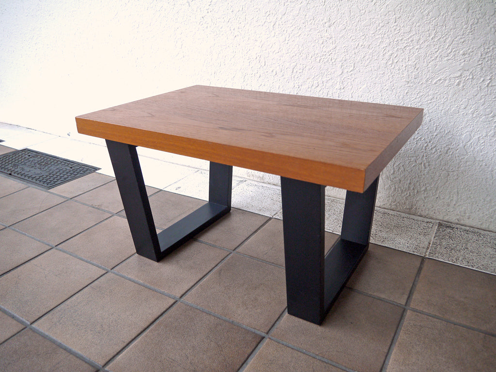 ランドスケーププロダクツ Landscape Products スクエアレッグテーブル SQUARE LEGS TABLE ローテーブル チーク材 Sサイズ 廃番 中古品 買い取りしました。