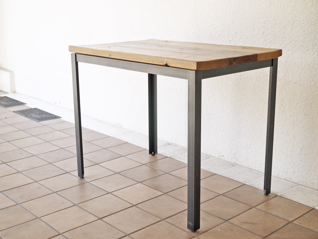 インダストリアルデザイン industrial design ビンテージテイスト 無垢材×アイアン ワークデスク W90cm 中古品 買い取りしました。
