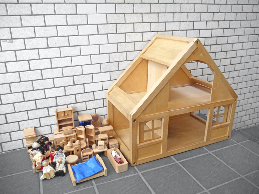 ボーネルンド Bornelund マイドールハウスセット 木製おもちゃ 玩具 おままごと 北欧 スウェーデン 中古品 買い取りしました。