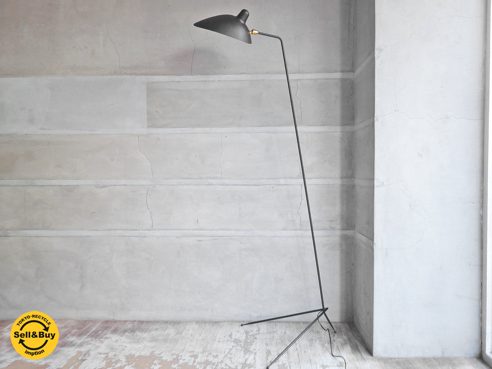 イデー IDEE ランパデール アン ルミエール LAMPADAIRE 1 LUMIERE セルジュ ムーユ Serge Mouille デザイン 1灯  中古品 買い取りしました。