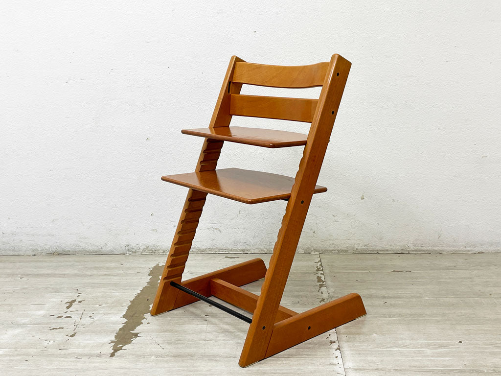ストッケ STOKKE トリップトラップ TRIPP TRAPP ベビーチェア キッズチェア チェリー S/N3～ ノルウェー 北欧家具 中古品 買い取りしました。