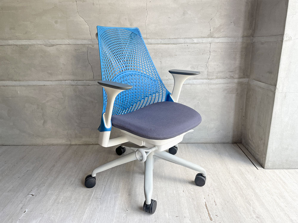 ハーマンミラー Herman Miller セイルチェア SAYL Chair デスクチェア オフィスチェア ブルー イヴ・ベアール 中古品 買い取りしました。