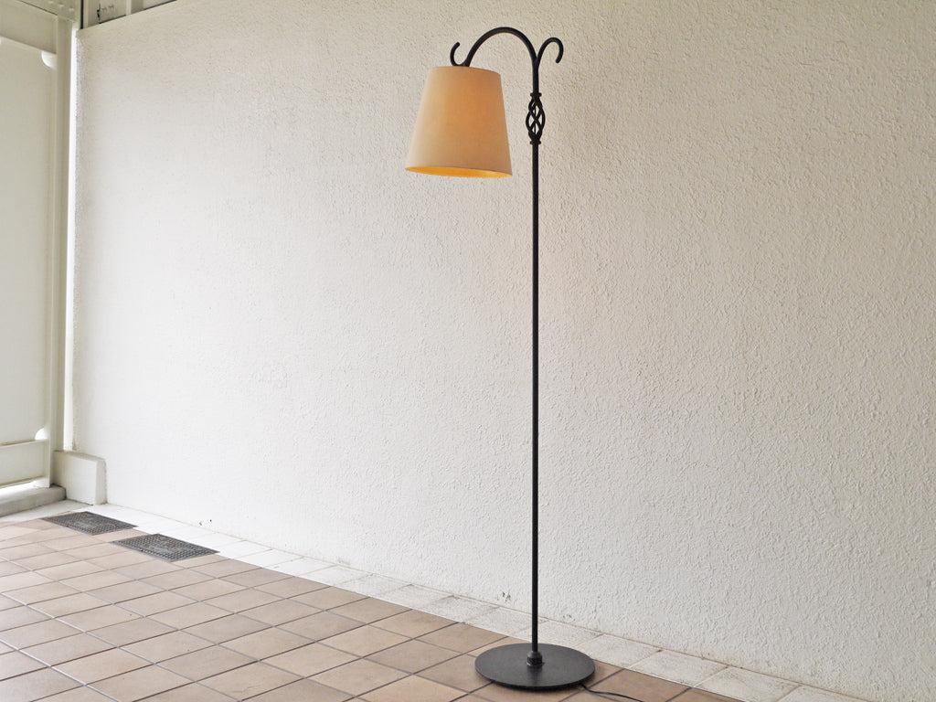 イデー IDEE ガスライトスタンダード Gaslight Standard フロアランプ アイアン クラシカルデザイン 廃番品 定価￥68,000- 中古品 買い取りしました。