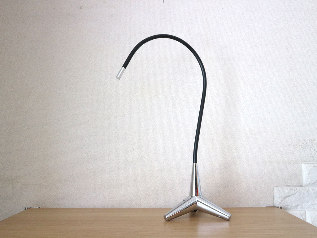 ヤマギワ YAMAGIWA STEM RAY LED タスクライト デスクライト Studio Conran フレキシブルチューブ 亜鉛ダイキャストベース S7092N 廃番 現状品　中古品  買い取りしました。