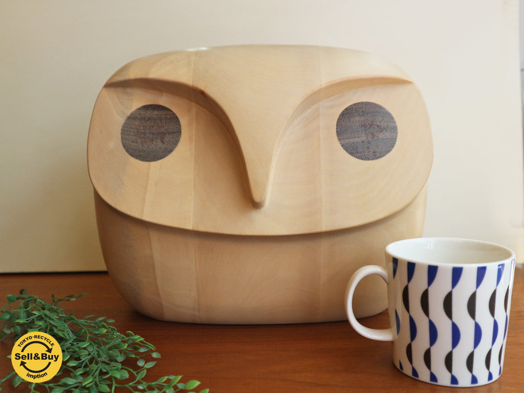 メニュー menu ハウディオウル Ｌ Howdy Owl  北欧 フクロウ オブジェ 希少 梟 参考価格￥63,000  買い取りしました。経堂店 出張買取もお任せ下さい。