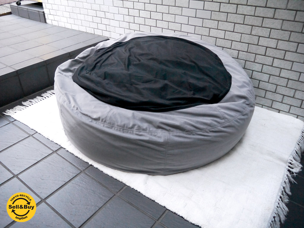 リーンロゼ ligne roset グラップ GLUP ビーズクッション ソファ グレー フランス 　中古品 買い取りしました。