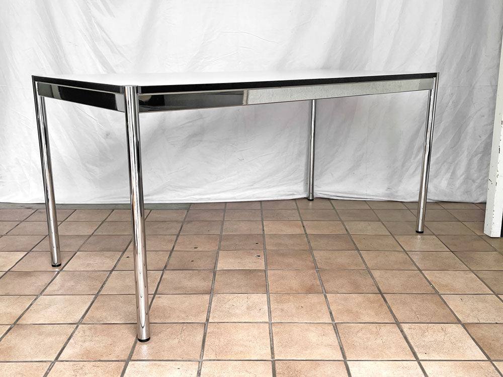 USMハラー USM Haller モジュラーファニチャー Modular Furniture ハラーテーブル ワークテーブル ホワイトラミネート W150 中古品 買い取りしました。