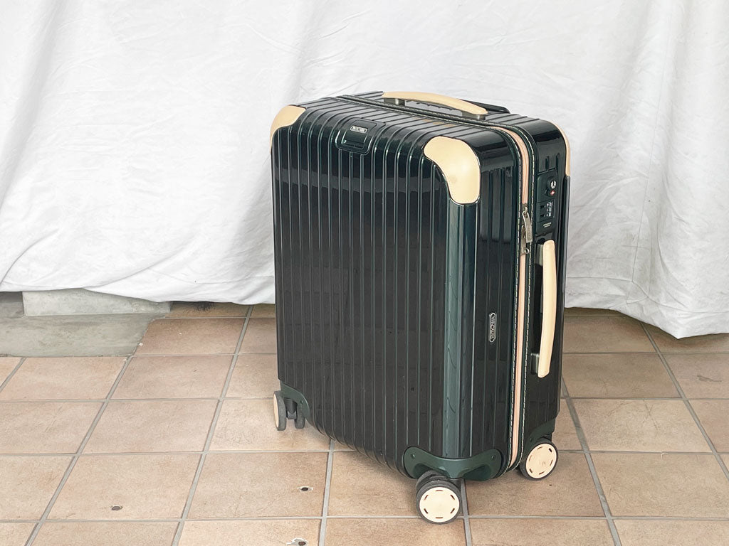 リモワ RIMOWA ボサノバ BOSSA NOVA 42L スーツケース キャリーケース グリーン 4輪 TSAロック 中古品 買い取りしました。