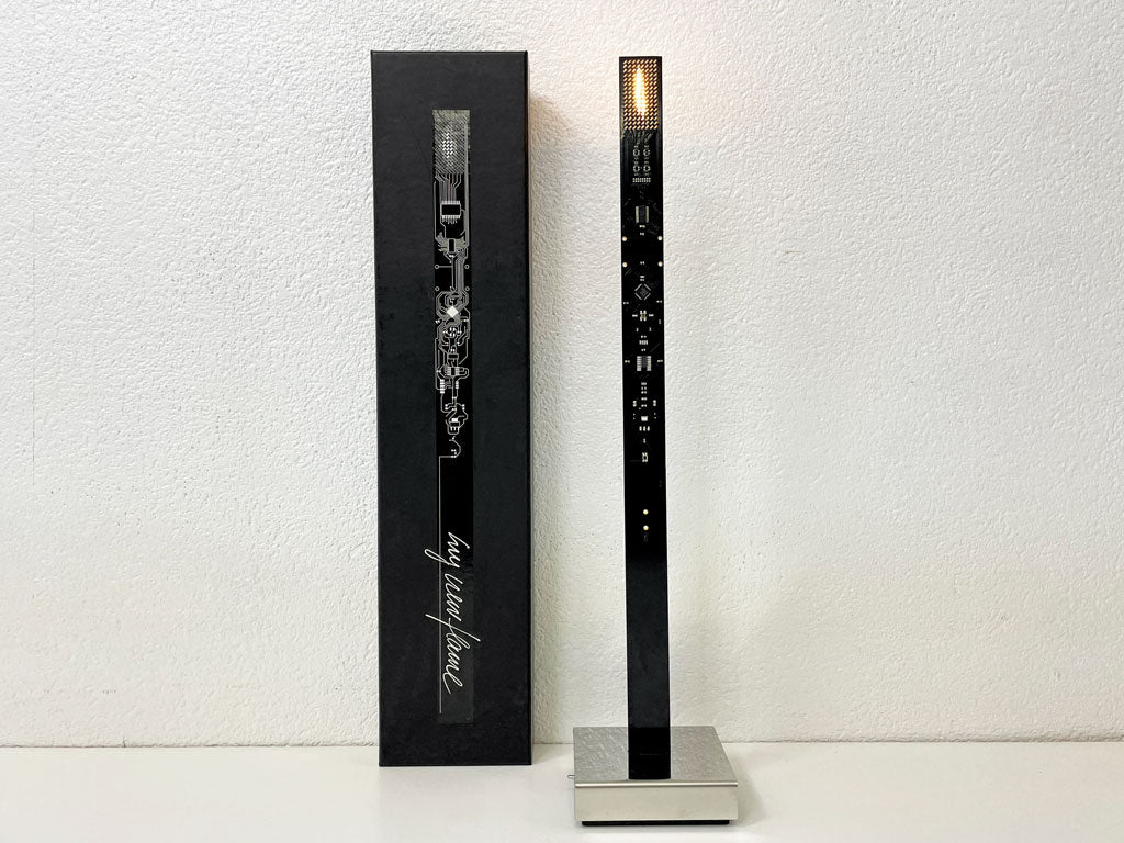 インゴマウラー INGO MAURER マイニューフレイム My New Flame LEDテーブルライト 乾電池タイプ ブラック スタジオノイ studio NOI 箱付 中古品 買い取りしました。