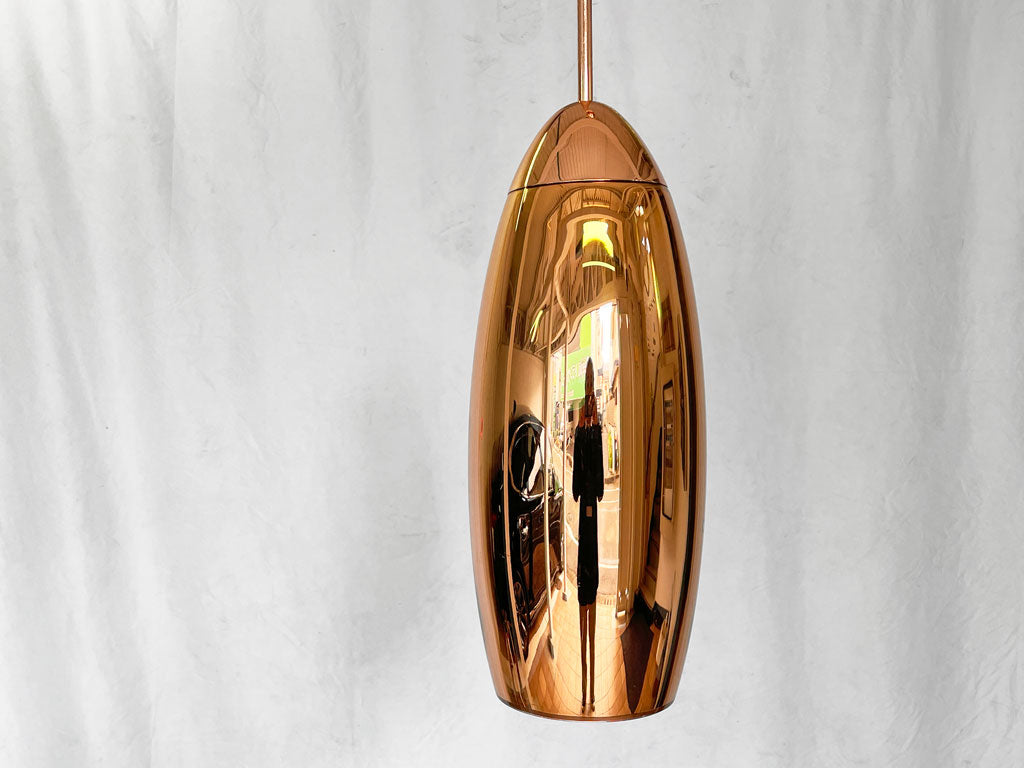 トムディクソン Tom Dixon コッパー トールペンダントライト Copper Tall Pendant コッパー 箱付 定価\113,000- 廃番 展示美品 中古品 買い取りしました。