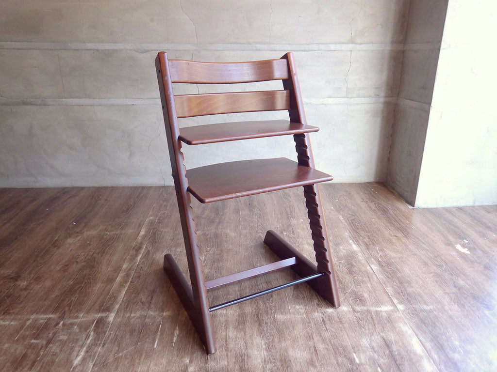 ストッケ STOKKE トリップトラップ TRIPP TRAPP ベビーチェア キッズチェア ブラウン 高さ調整可 ノルウェー 北欧家具 中古品 買い取りしました。