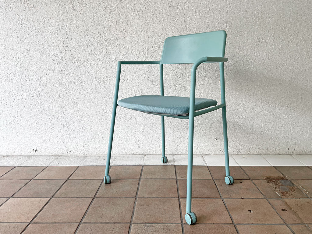コクヨ KOKUYO エニーチェア Any Chair デスクチェア アッシュターコイズ キャスター オフィス 2021年製 定価26,400円 中古品 買い取りしました。