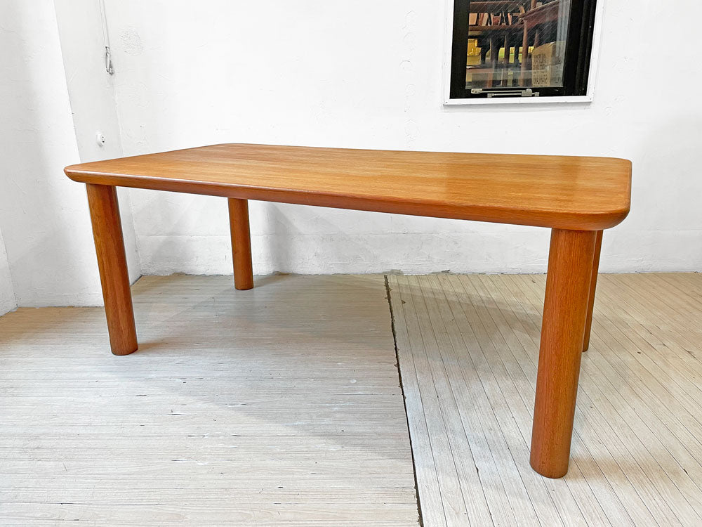 日田工芸 HITAKOUGEI ビンテージ ダイニングテーブル W165cm チーク集成材 ジャパンビンテージ 北欧スタイル 中古品 買い取りしました。