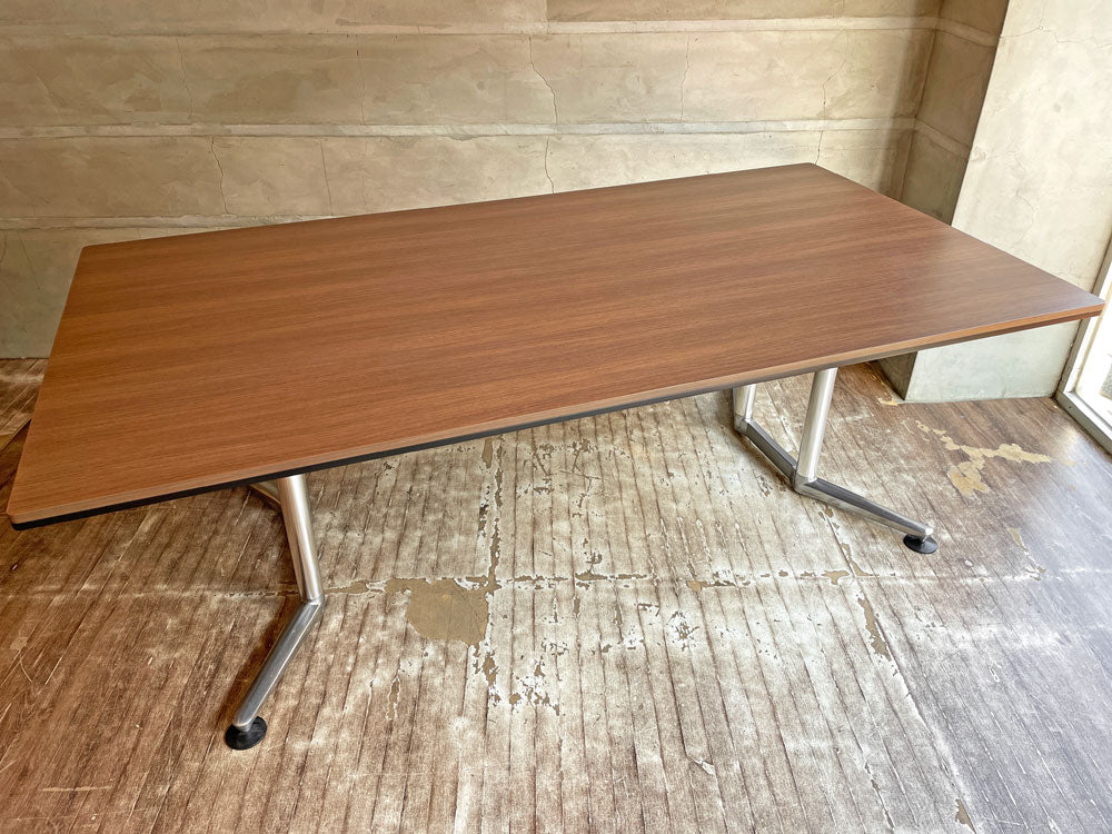 オカムラ okamura ラティオ RATIO 4L264B ミーティングテーブル 会議テーブル W210 オフィス家具 中古品 買い取りしました。