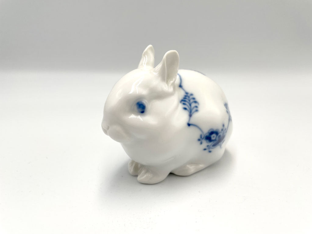 ロイヤルコペンハーゲン Royal Copenhagen ブルーフルーテッド ラビット うさぎ フュギュリン 置物 ウサギ デンマーク 北欧雑貨 中古品  買い取りしました。