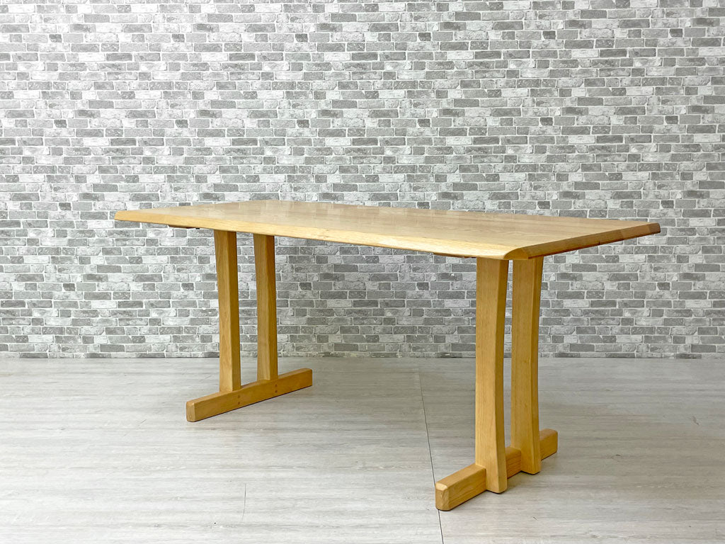 ナチュラルモダン Natural Modern オーク無垢材 リビングダイニングテーブル W150cm 買い取りしました。