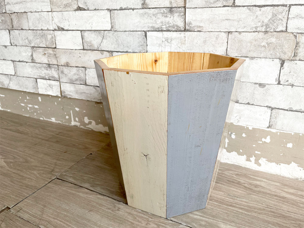 ピート・ヘイン・イーク PIET HEIN EEK スクラップウッド トラッシュカン SCRAPWOOD TRASHCAN ゴミ箱 鉢カバー 古材 中古品 買い取りしました。