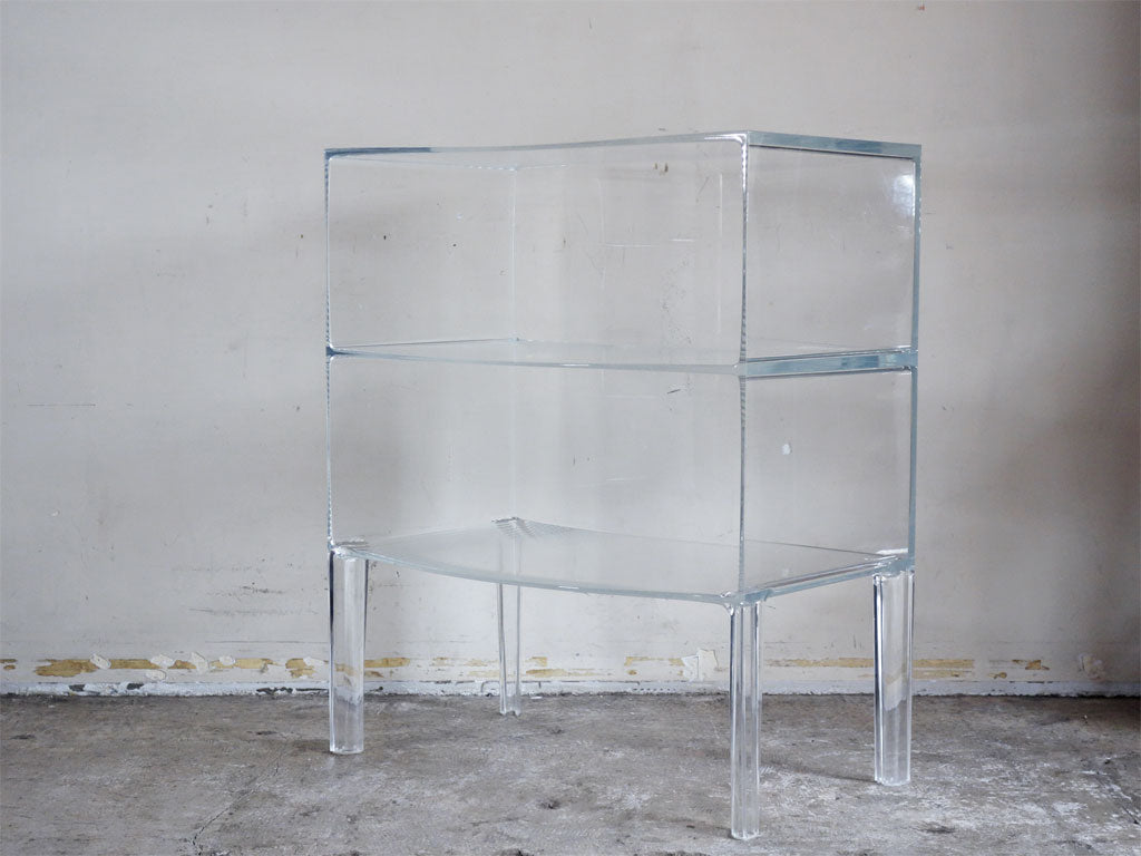 カルテル Kartell ゴーストバスター GHOST BUSTER コンソールシェルフ クリスタル フィリップ・スタルク イタリア 中古品 買い取りしました。