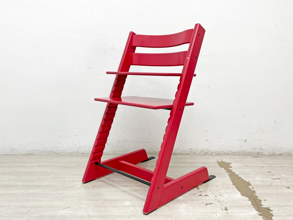 ストッケ STOKKE トリップトラップ TRIPP TRAPP ベビーチェア キッズチェア レッド S/N6～ ノルウェー 北欧家具 中古品 買い取りしました。