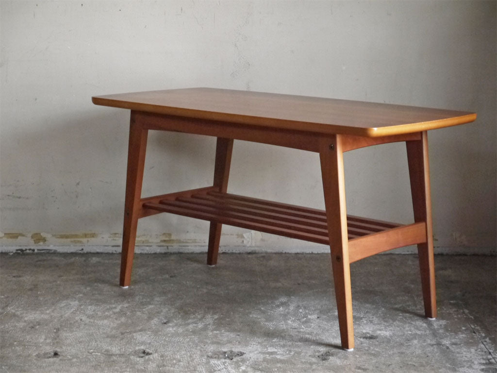 カリモク60 karimoku60 リビングテーブル 小 チェリー材 ローテーブル ジャパニーズミッドセンチュリー 限定展開品 中古品 買い取りしました。
