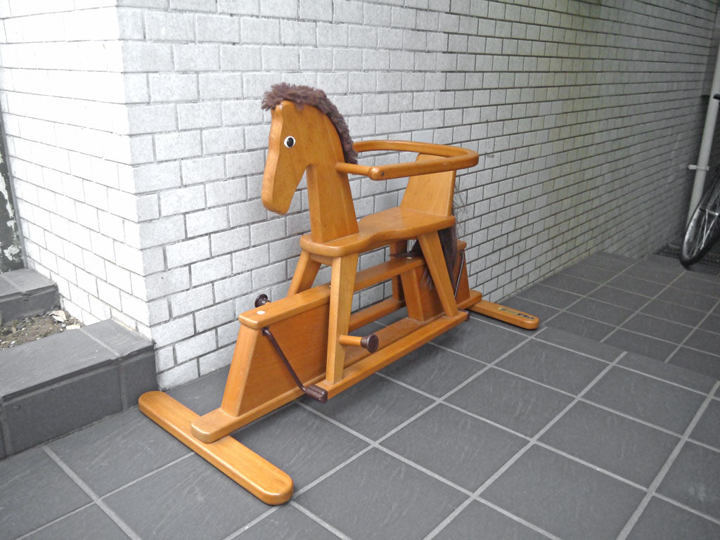 ゴイター Geuther ロッキングホース 木馬 ドイツ ボーネルンド取り扱い 乗用玩具 中古品 買い取りしました。
